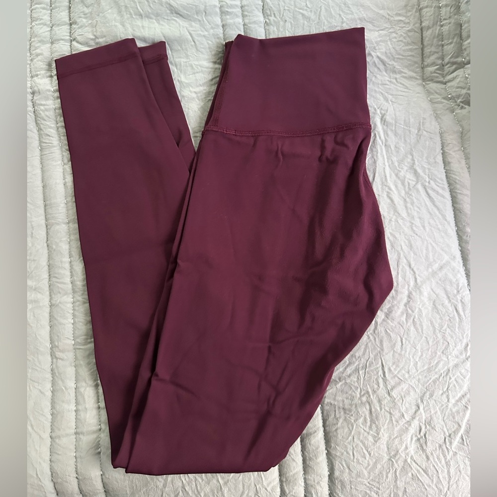 lululemon Align™ High-Rise Pant 25” Burgundy/Red Wine